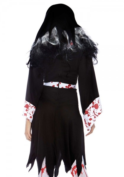Killer nun horror costume for women 2