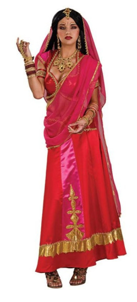 Disfraz de Hindú Bollywood Fucsia para mujer