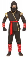 Vista previa: Disfraz de guerrero ninja Akio infantil