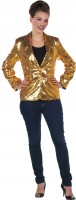 Glorious Goldie sequin blazer