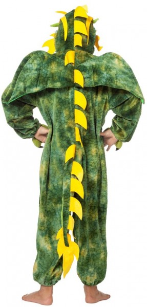 Costume bambino drago verde 2
