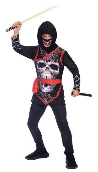 Ninja skull child costume