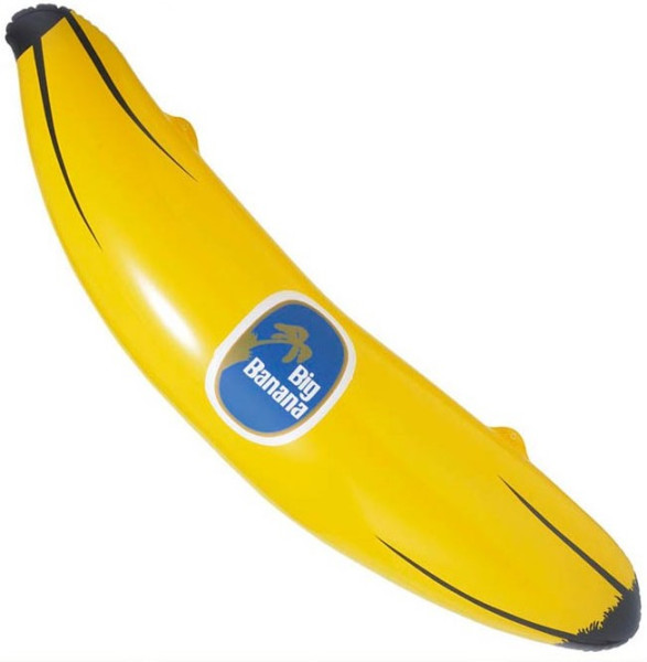 Banane géante gonflable 1m