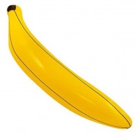 Tropische Banane zum Aufblasen 80cm