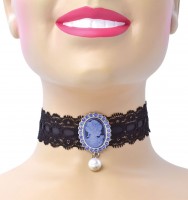 Diadem lace collar