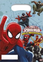 6 Spiderman Web Warriors Geschenktüten
