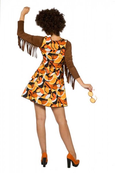 Hippie fringed dress Flora for women 3