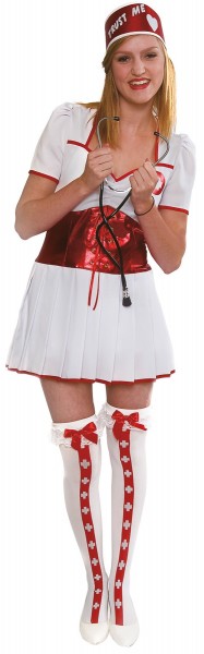 Sexy Krankenschwester Minikleid Ines