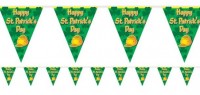 Happy St Patricks Day Wimpelkette 3,65m