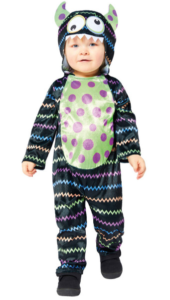 Kolorowy kostium mini potwora dla niemowląt i małych dzieci