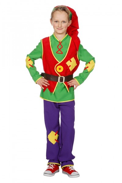 Disfraz de Benny de duende colorido para niños