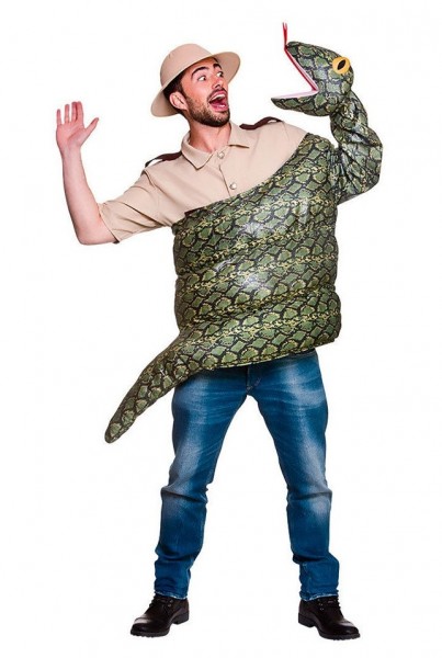 Crazy snake costume for men
