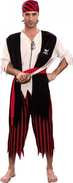 Costume de pirate Jack Rackham