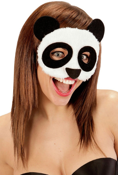 Raopp unisex panda pluche masker 3