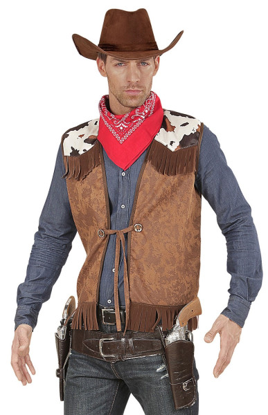 Classic Wild West cowboy vest