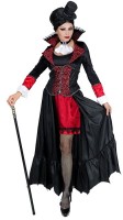 Vorschau: Lady Evina Vampir Kostüm für Damen