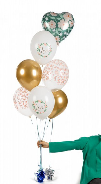 6 Let love grow Luftballons 30cm 4