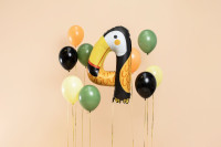 Vorschau: Tierwelt Zahl 4 Folienballon 86cm