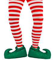 Vorschau: Weihnachtswichtel Schuhüberzieher Grün