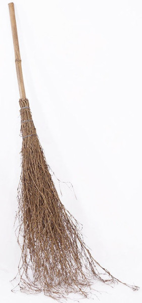 Escoba de bruja de bambú Bibi 110cm