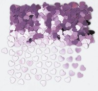 Coeurs décoratifs violets 14g