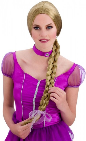 Fairy tale beauty wig with braid