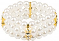 Vista previa: Pulsera de perlas glamorosa
