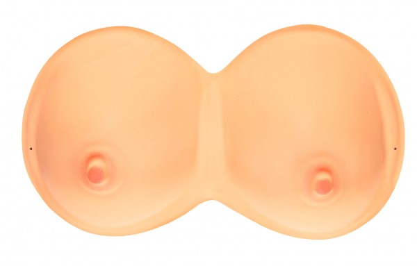 Artificial breasts made of plastic
