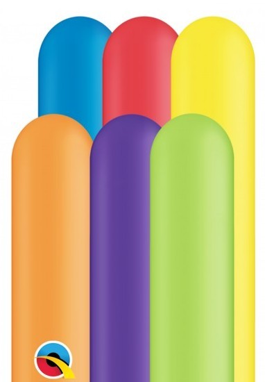100 modeling balloons 260Q colored 1.5m