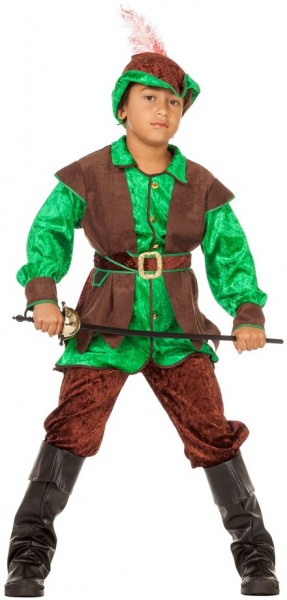 Mittelalterliches Robin Wood Kostüm Für Kinder