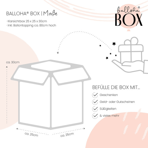 Balloha XL Geschenkbox DIY Pastel Love 30 5