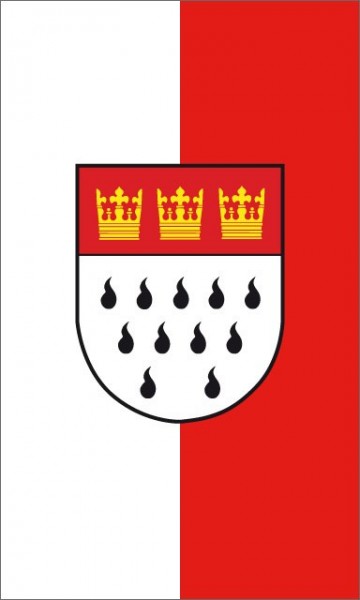 Bandera de Colonia con escudo 90x150cm