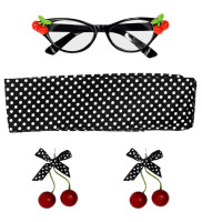 Preview: 50s Cherry accessory set