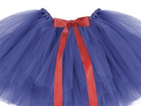 Preview: Blue tutu navy with bow 25 x 50cm