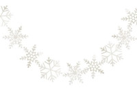Guirlande flocons de neige 1,5m