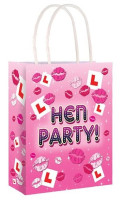 Hen party kisses gift bag 22cm