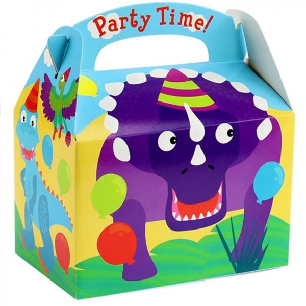 Caja de regalo Dino Party 15cm