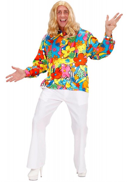 Camisa hippie florida para hombre 3