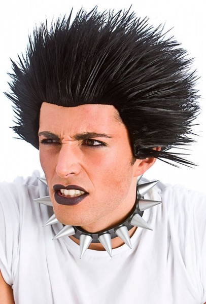 Gothic punk spike wig