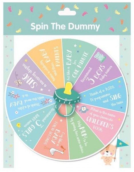 Spin the Pacifier Baby Shower Game