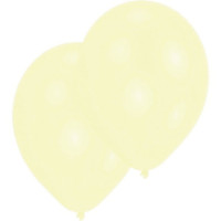 Vorschau: 10 Vanille Luftballons Basel 27,5cm