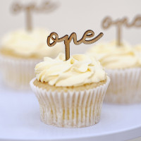 Preview: 6 My First Year Cupcake Toppers