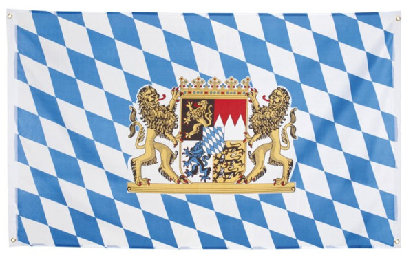 Bayerska Oktoberfest flagga