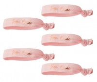 5 Rosy Bride Armbänder