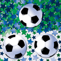 Confettis de ballons de football 14g