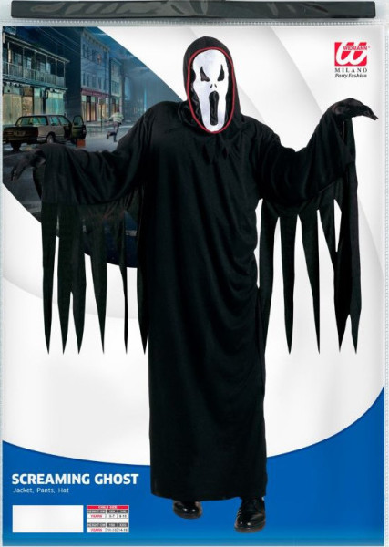 1 Kostüm Ghost für Kinder Scream 3