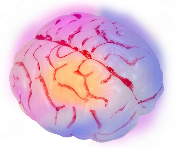 Krwawy mózg ze zmianą koloru