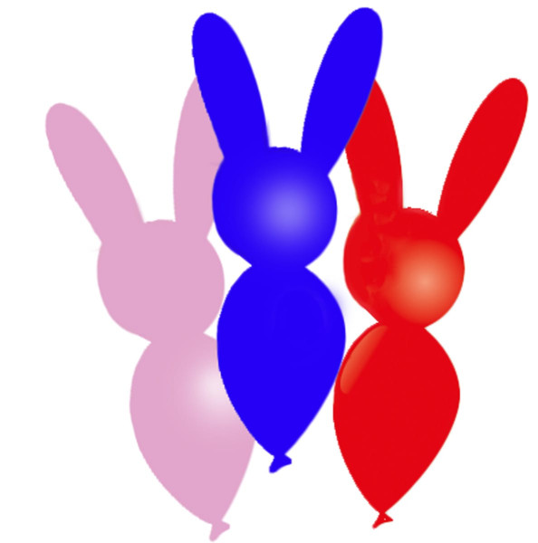 8 farverige dyr latexballoner 30 cm