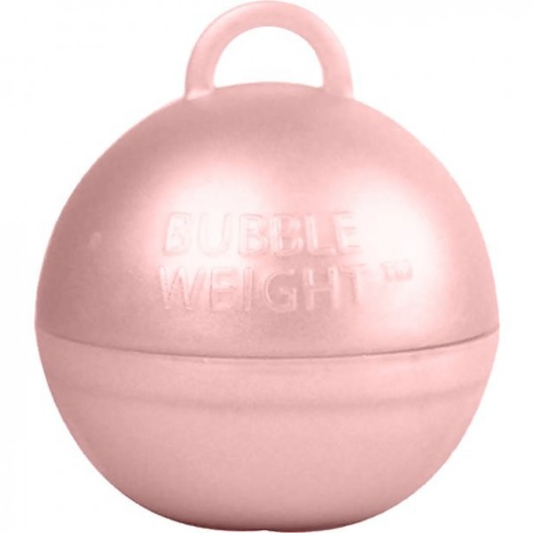 Ballon poids ballon or rose 35g