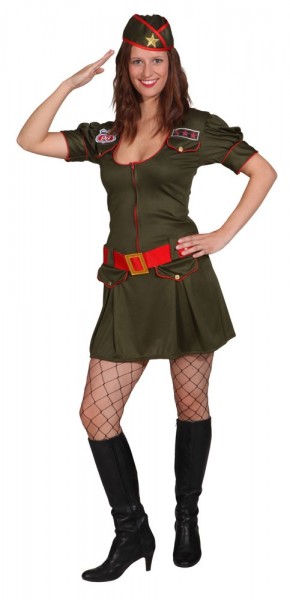 Sexy Army Soldatin Damenkostüm